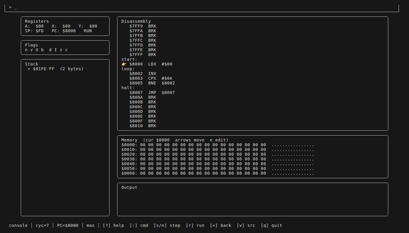chippy TUI console